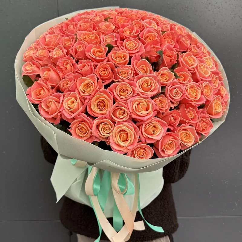 101 коралловая роза