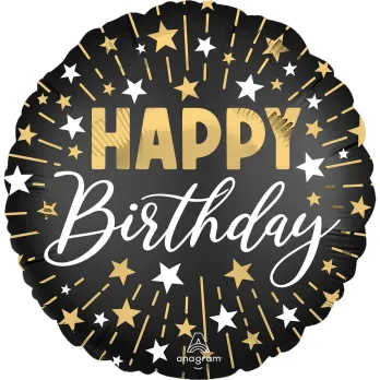 Круг "Золотистый звездный взрыв"