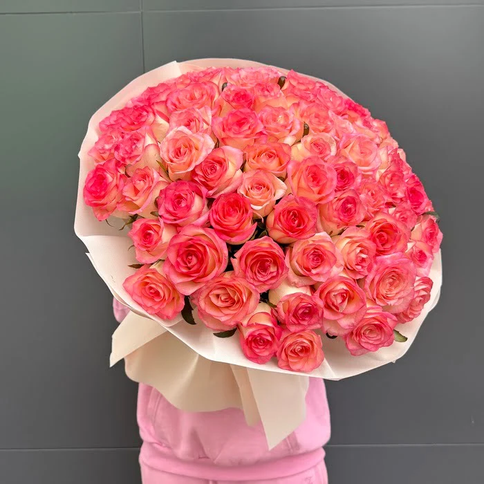 101 роза Джумилия 50 см