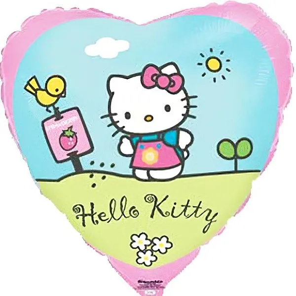 Сердце Hello Kitty