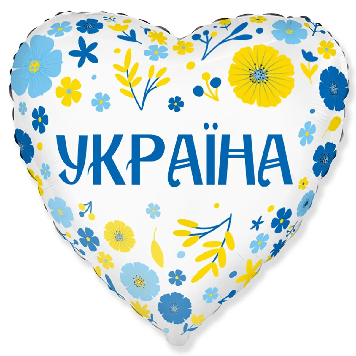 Серце Україна квіти