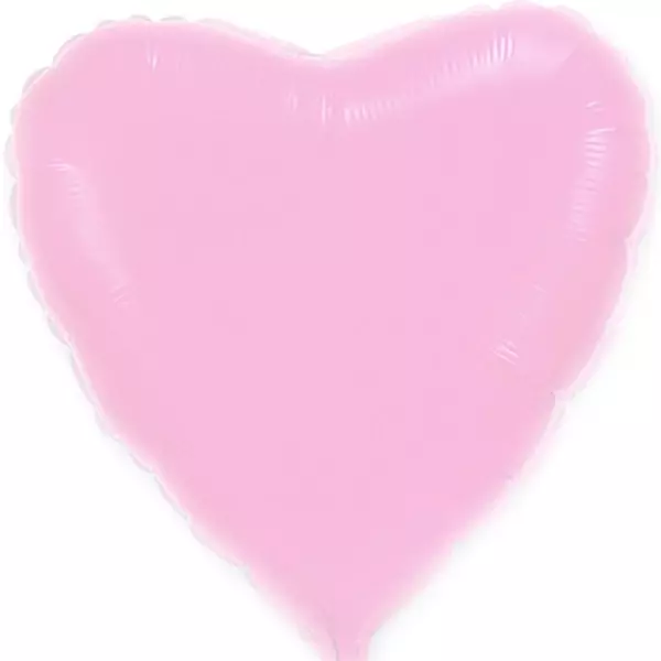 Сердце "Пастель" розовое