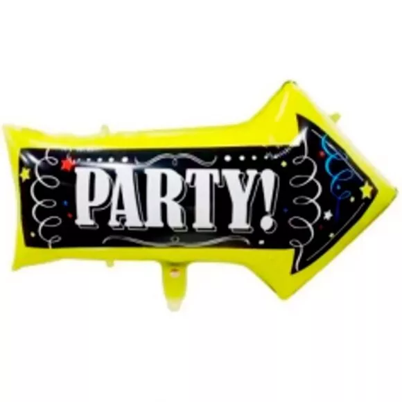 Фольгована фігура "Стрілка Party" 